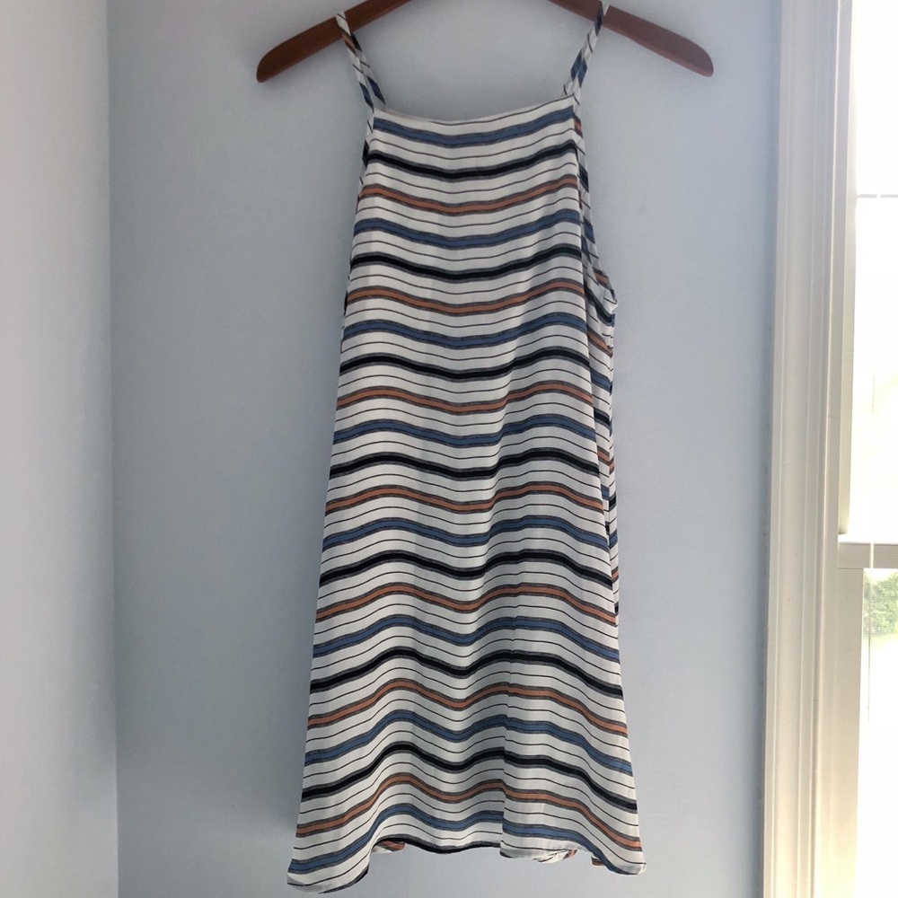 Stripe shift dress